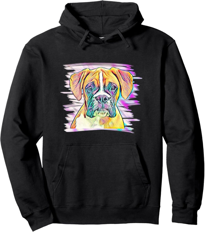 Boxerhund Pullover Hoodie