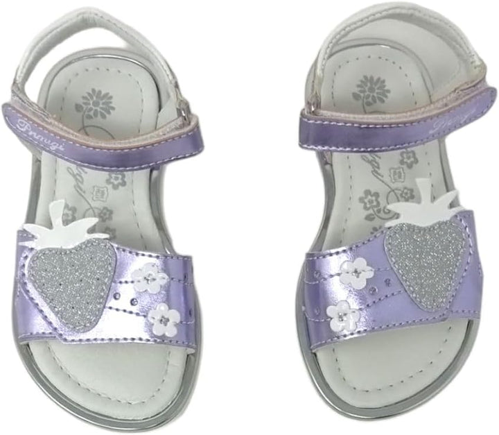 PRIMIGI Mädchen Girl Candy Sandale 24 EU Iriseszierendes Beige, 24 EU Iriseszierendes Beige