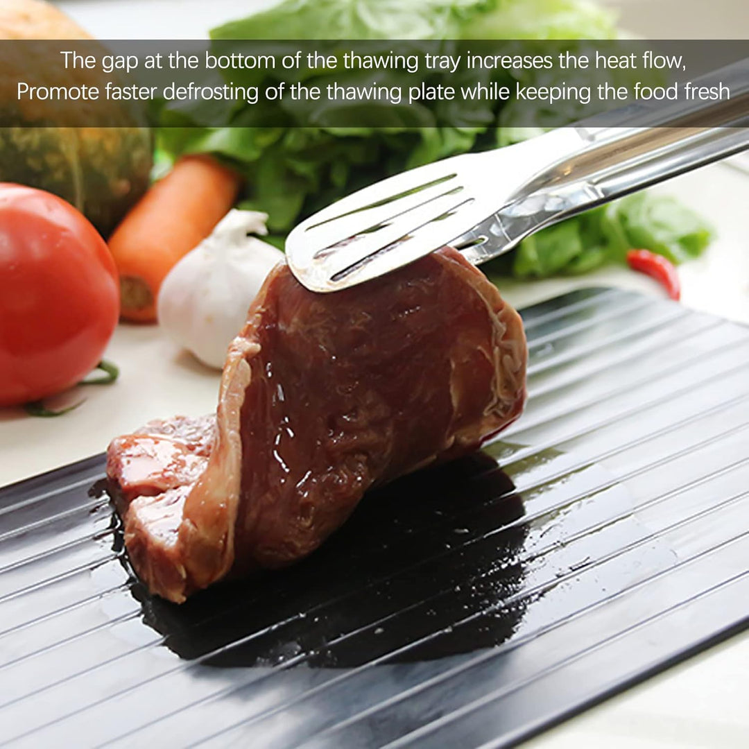 Auftauplatte – Käseplatte und Defrosting Plate, Schnelle Auftauen-Funktion für Fleisch, Steaks, Hühn