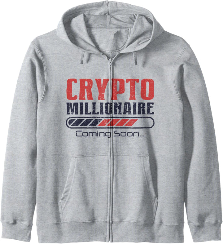 Bitcoin Crypto Lustige Krypto Währungsblockkette Kapuzenjacke