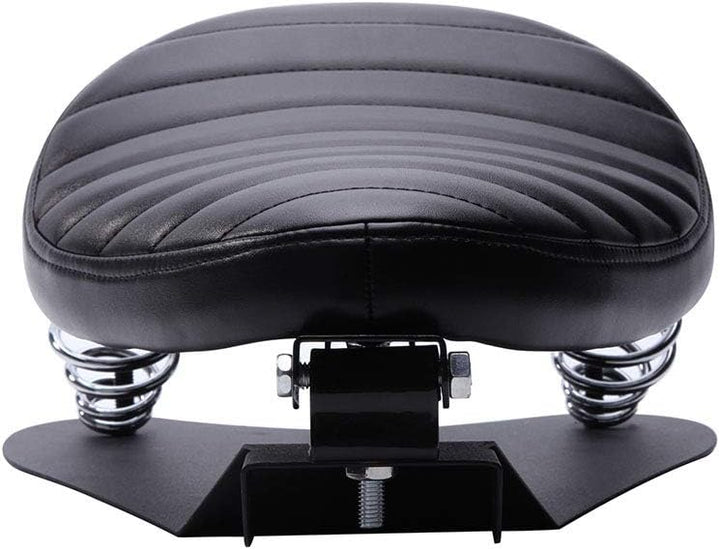 Custom Motorradsitz Solo Sitz, Motorrad Leder Solo Sitz W/Halterung Federhalter Kit Grundplatte für