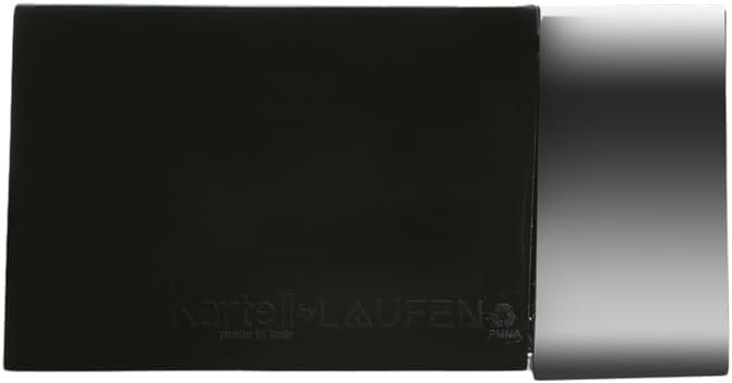 Kartell Rail Handtuchhalter, Plastik, Schwarz, 45 x 7.5 x 4 cm 45 cm Schwarzglänzend, 45 cm Schwarzg