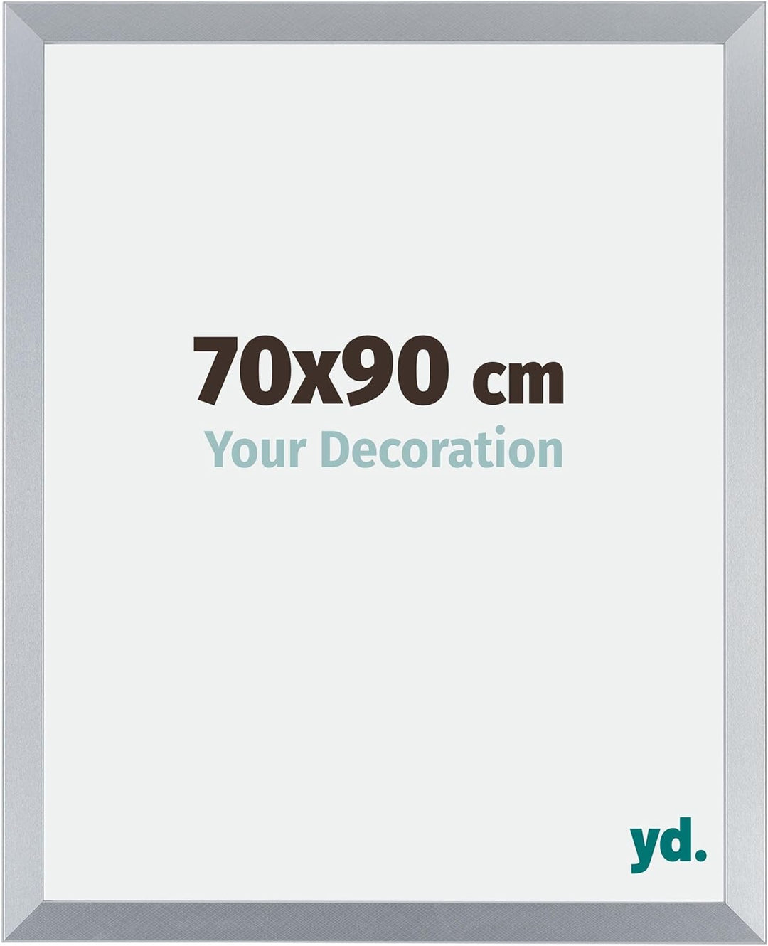 yd. Your Decoration - Bilderrahmen 70,00x90,00 cm - Bilderrahmen aus MDF mit Acrylglas - Antireflex