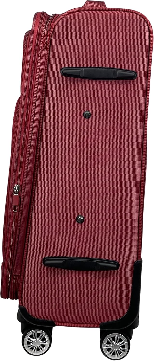 MY TRAVEL BAG Stoff Reisekoffer Trolley Erweiterbar mit Zwillingsrollen (M/L/XL/XXL oder 4er Set) We