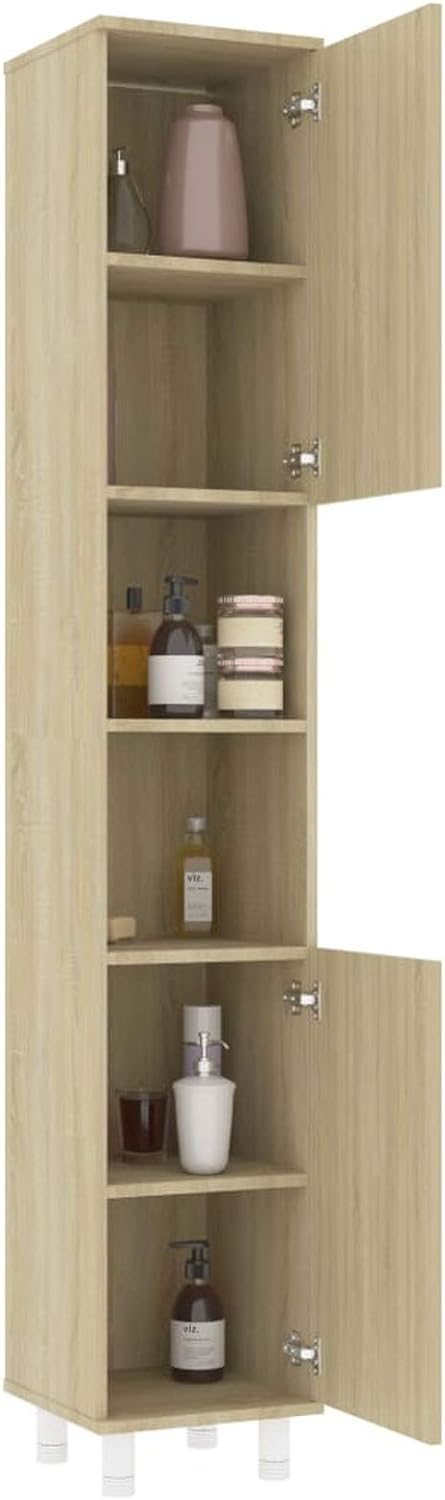 Tidyard Badezimmerschrank Badschrank Beistellschrank Badregal Kommode Badezimmer Schrank Kommode Woh