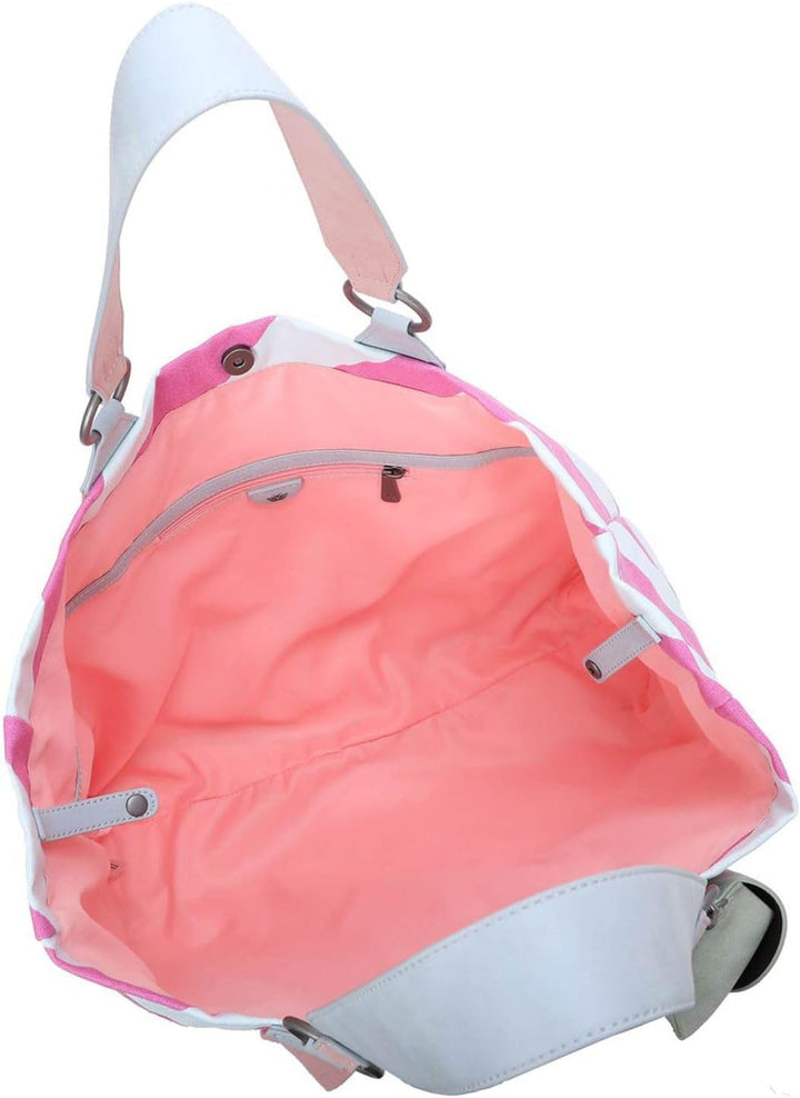 Fritzi aus Preussen Izzy Ice Canvas Shopper Tasche 50 cm Bubble Gum, Bubble Gum