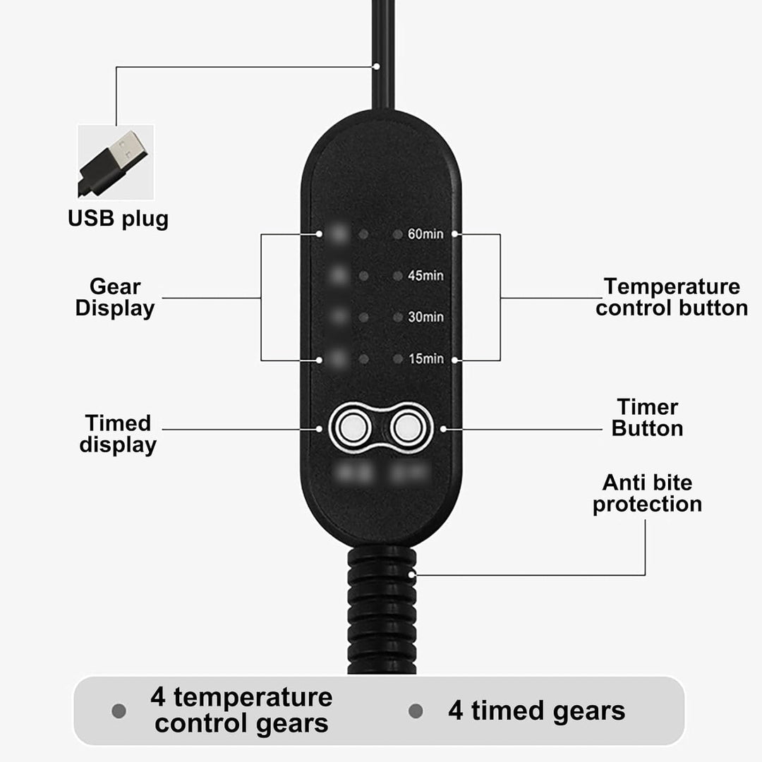 Beheiztes Katzenbett Katzenhöhle, Abnehmbare Halb-Umschliessende Nestform mit Gewölbtem Dach & Tempe