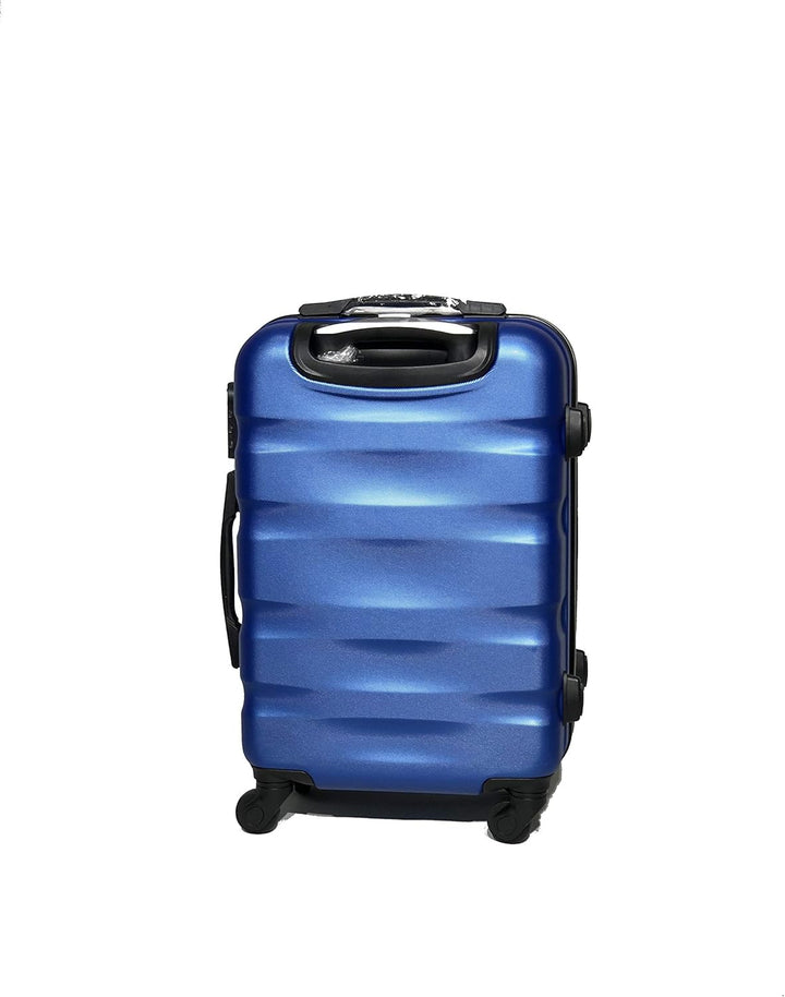 CELIMS Koffer für mittelgrosse Kabine, gross, mit oder ohne Kosmetiktasche – französische Marke Blau