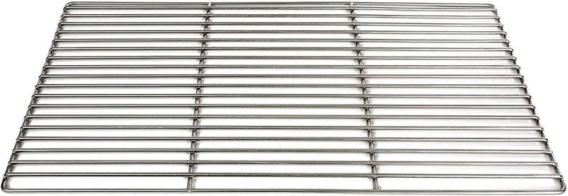 Massiver Grillrost 80 x 40 cm aus Edelstahl 6 mm rostfrei und elektropoliert