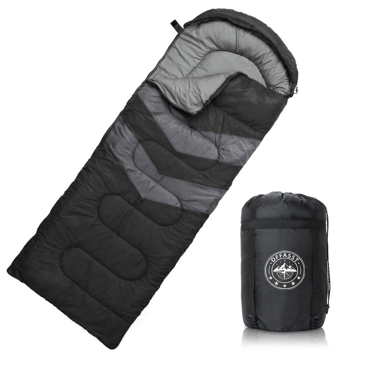 Schlafsack Winter -15°C bis 0°C (950GSM / 3.2kg), Winterschlafsack Outdoor für Erwachsene &amp; Kinder -