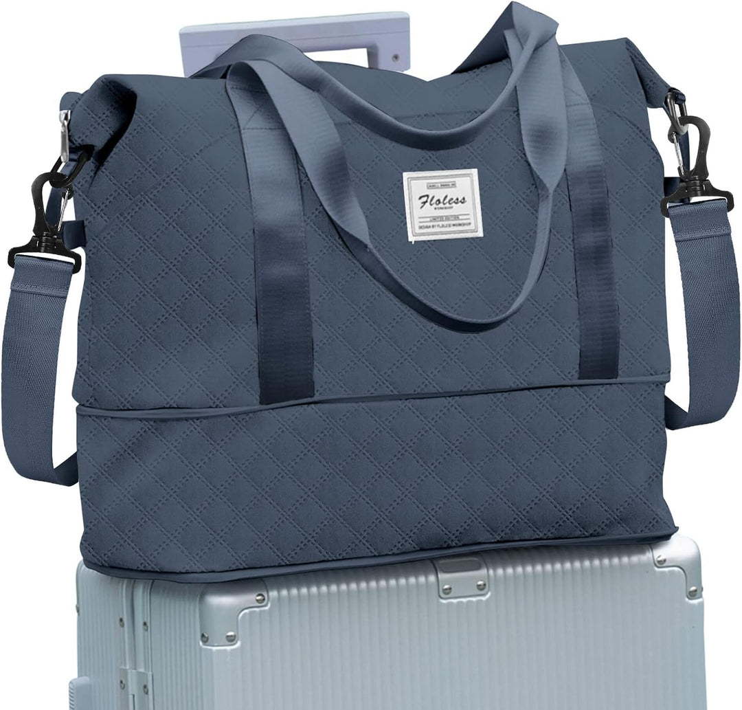 Reisetasche Damen Sporttasche 40x20x25 Ryanair Handgepäck Tasche Weekender Bag Schwimmtasche Wasserd