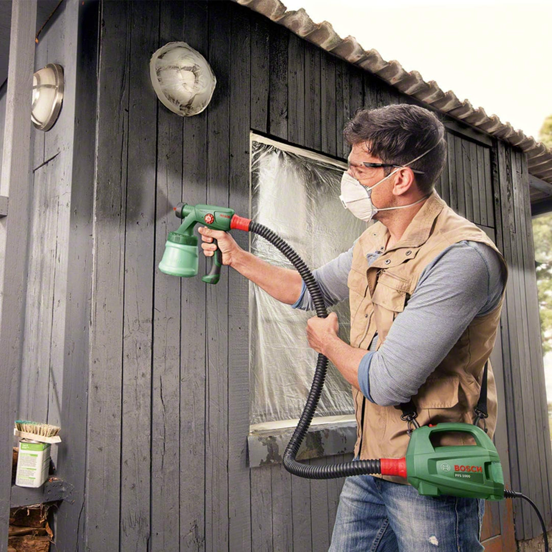 Bosch Home and Garden elektrisches Farbsprühsystem PFS 1000 (für Holzfarbe, im