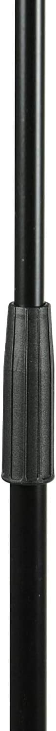 K&M 260 Mikrofonstativ Schwarz – Solostativ mit Trittschalldämpfung von 87 – 156,5 cm ausziehbar – 3