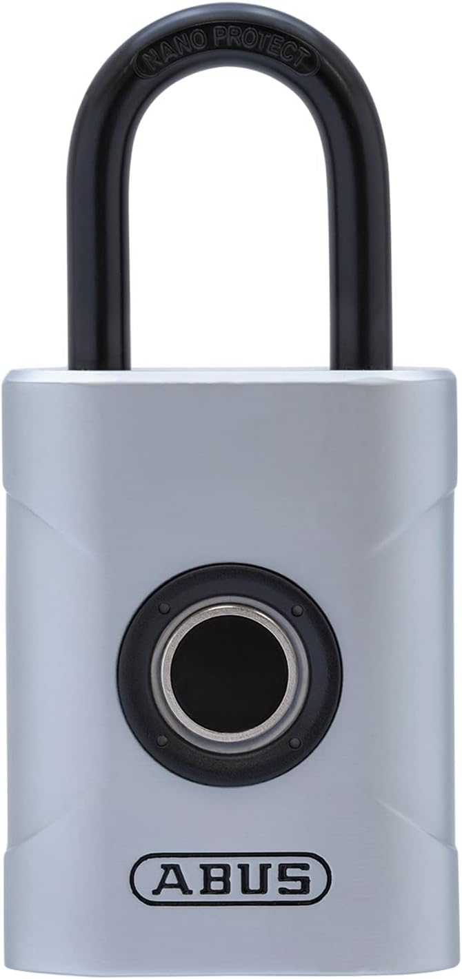 ABUS Touch 57/45 Fingerabdruck-Schloss - schlüsselloses, wetterfestes Vorhängeschloss - IP66 & IP68