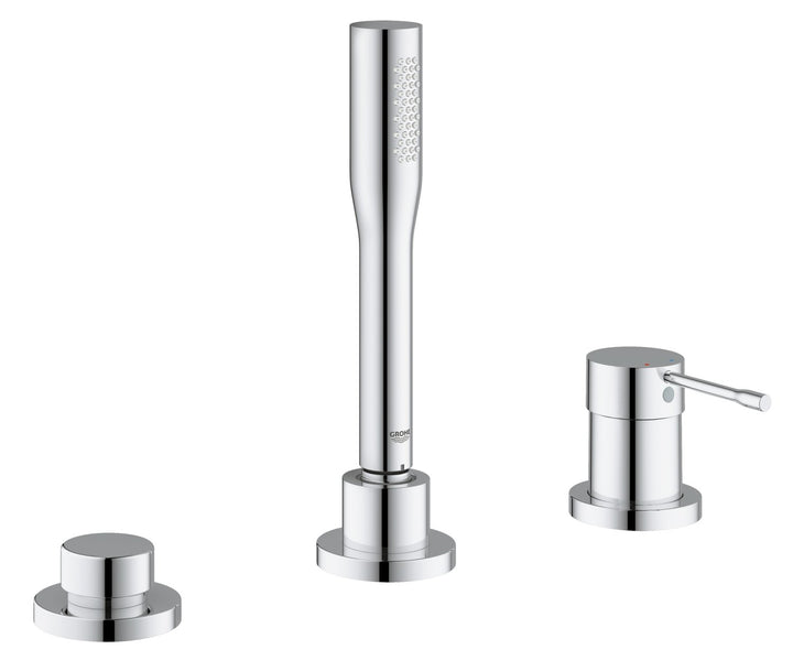 GROHE Essence | Badarmaturen - 3-Loch Einhand-Wannenkombination, chrom | 19976001, 3-Loch Einhand- W