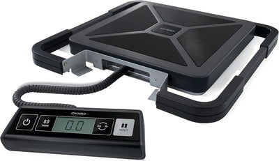 DYMO S50 Paketwaage Tragbare Digital | 50 kg | Briefwaage mit LCD-Bildschirm | USB oder AAA Batterie