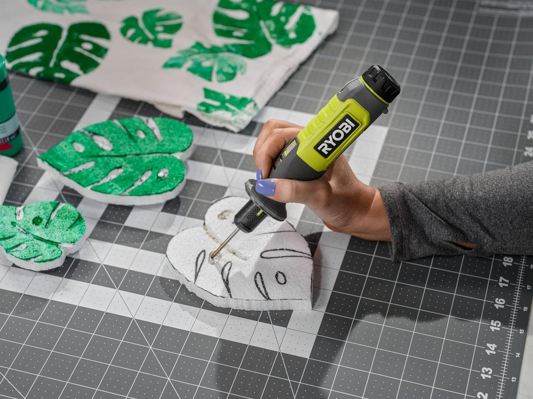 RYOBI RHC4-120G Heissschneider für Polystyrol, wiederaufladbar, mit 4 V Akku