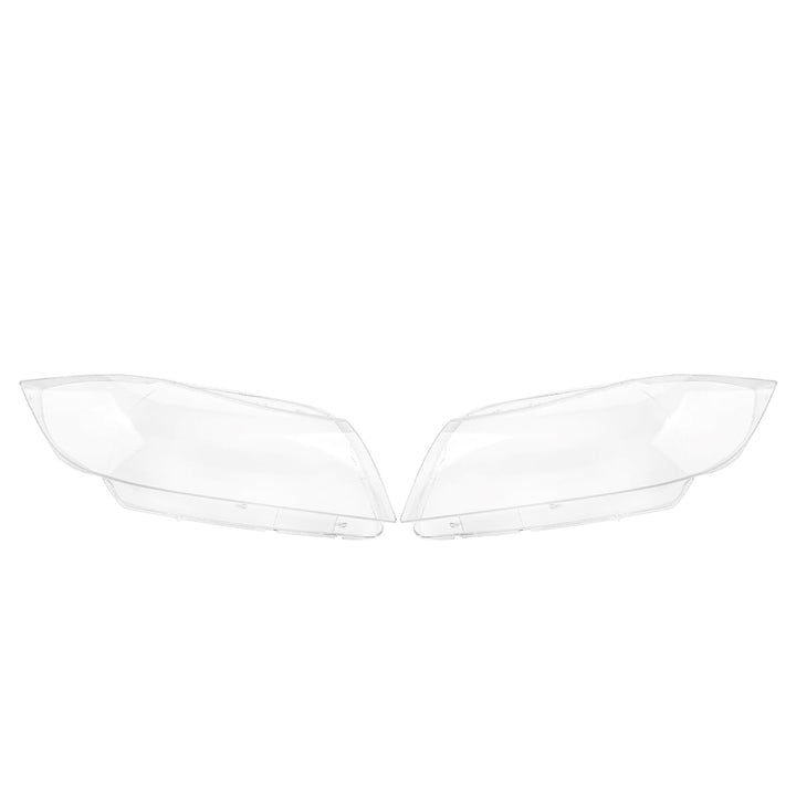 LST 2x Scheinwerferglas Streuscheibe Frontlicht Abdeckung links rechts Set kompatibel mit BMW 3er E9