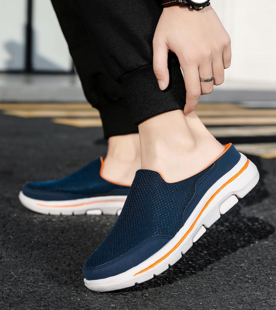CELANDA Damen Herren Clogs Hausschuhe Herbst rutschfest Pantoletten Verdicken Warm Walking Schuhe Be