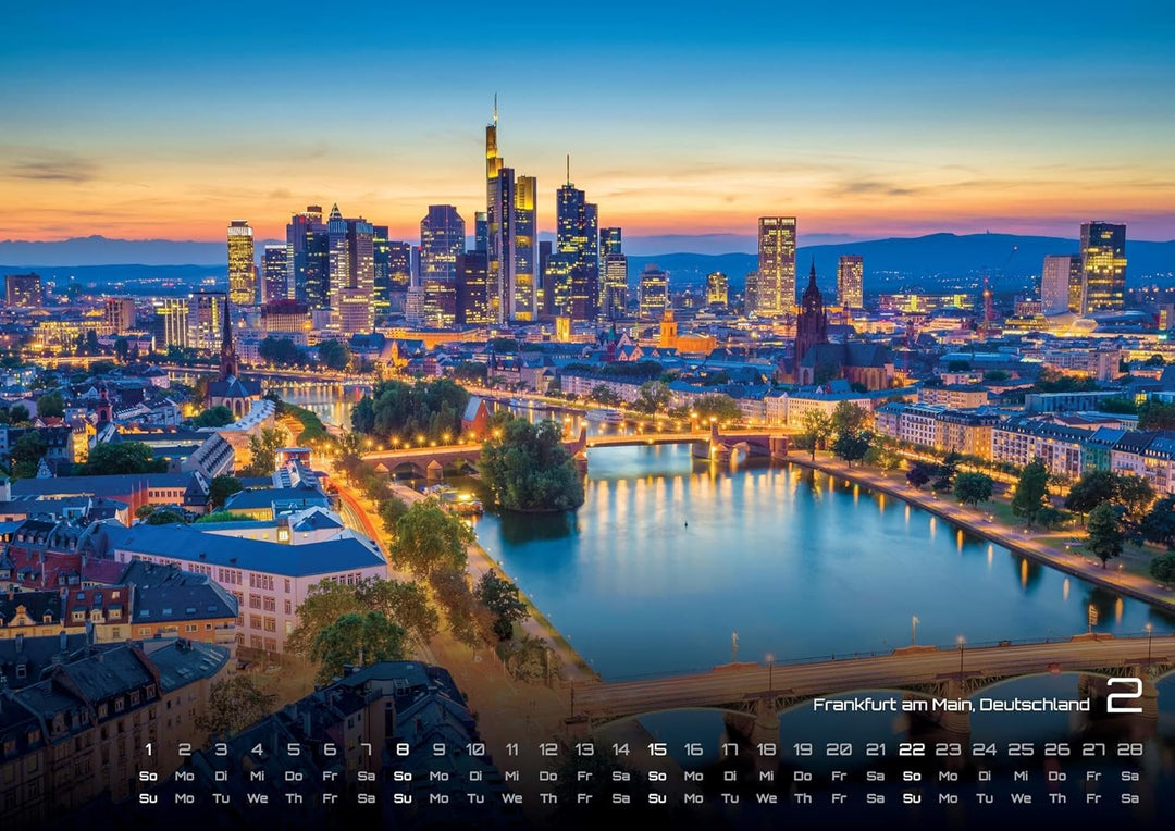Luftaufnahmen - faszinierende Aufnahmen von oben - ABOVE - 2026 - Kalender DIN A2: Der Wandkalender