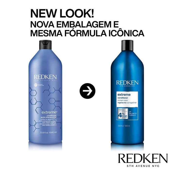 Redken | Spülung für sprödes und geschädigtes Haar, Anti Haarbruch, Mit Interlock Protein Network, E