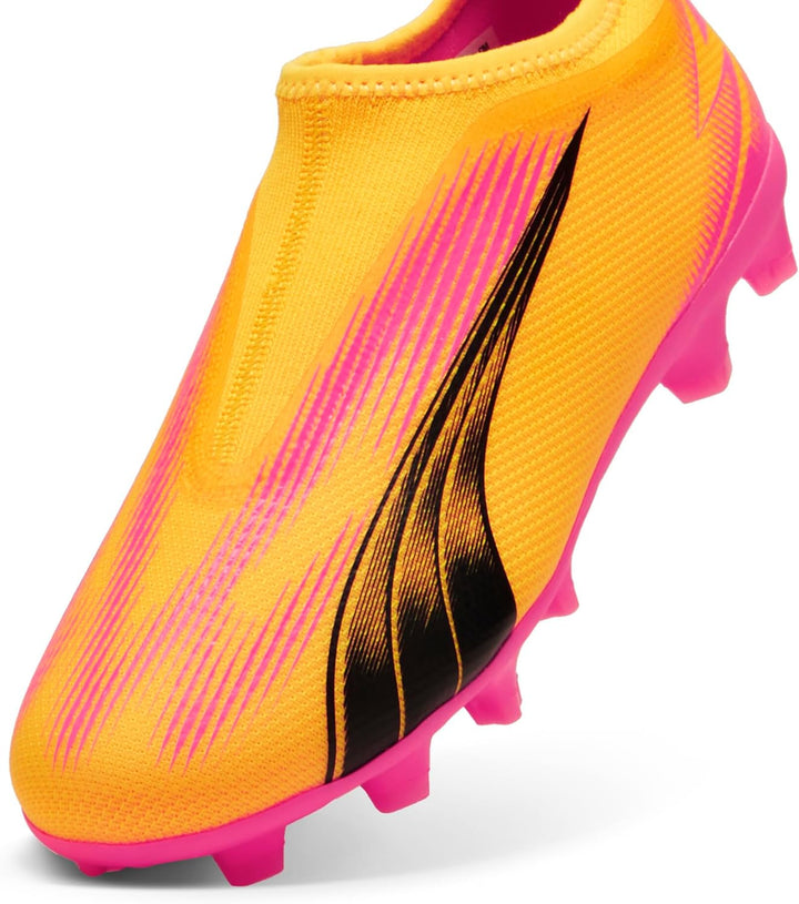 PUMA Kinder Ultra Match LL FG/AG Jr Fussballschuhe 107514 02 schwarz 34 EU Sun Stream Puma Black Sun