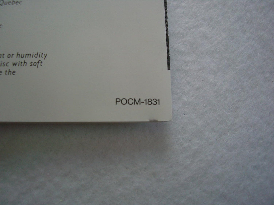 Synchronicity, Audio-CD