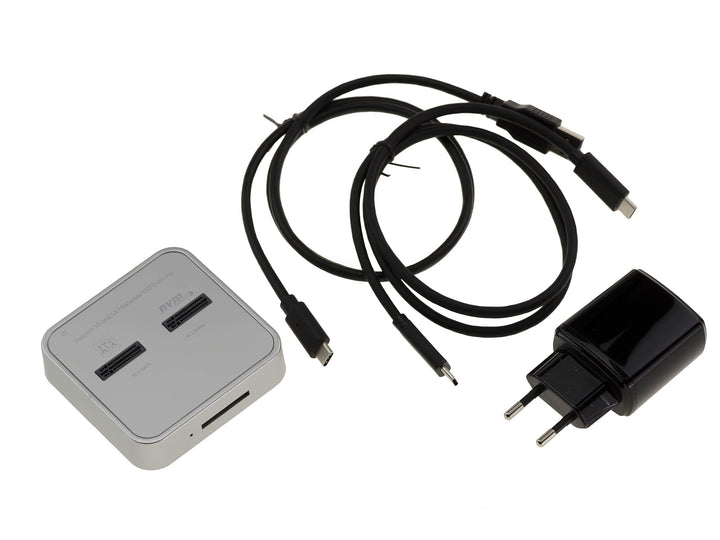 KALEA INFORMATIQUE Docking Station Dock SSD M2 SATA und SSD M.2 PCIe NVMe Verbindung USB 3.2 Gen2 10