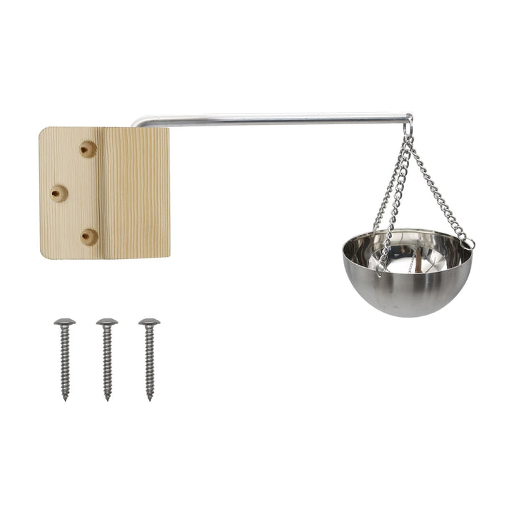 Hoypeyfiy Durable Edelstahl Sauna Aroma Bowl Cup ätherisches Öl Bowl Sauna Raumzubehör Sauna Verdamp