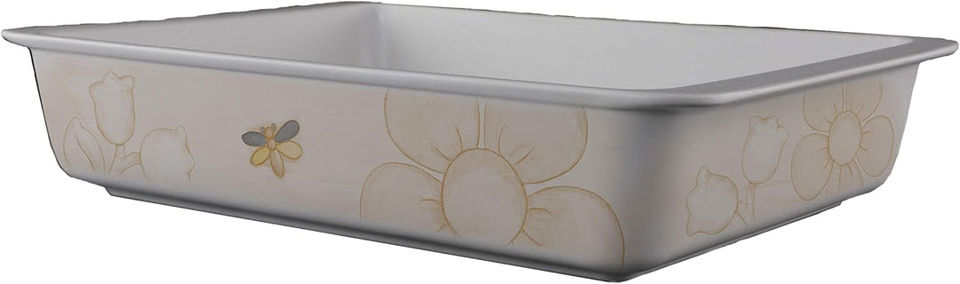 THUN - Backblech mit Blumen und Schmetterlingen - Geschenkidee - Küchenzubehör - Linie Elegance - Po