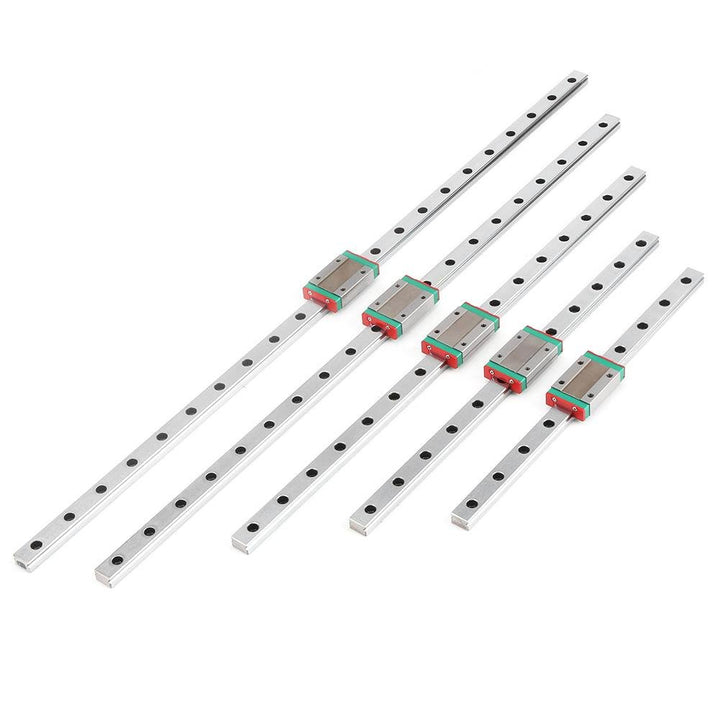 MGN12H Mini Lineare Schienenführung, 250/300/400/500 / 550mm Linear Schiebe Gide mit MGN12H Carriage