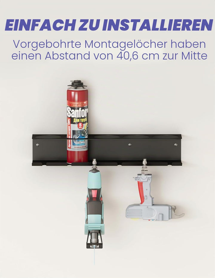 Dosenhalter, Spraydosenhalter, Sprühdosenhalter, Druckluft Werkzeug Zubehör für Garage Werkstatt, Pl