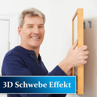 Garrandt - Alu Dibond und Acrylbilder Aufhängung - Bilderhaken selbstklebend - Alu Dibond Aufhängung
