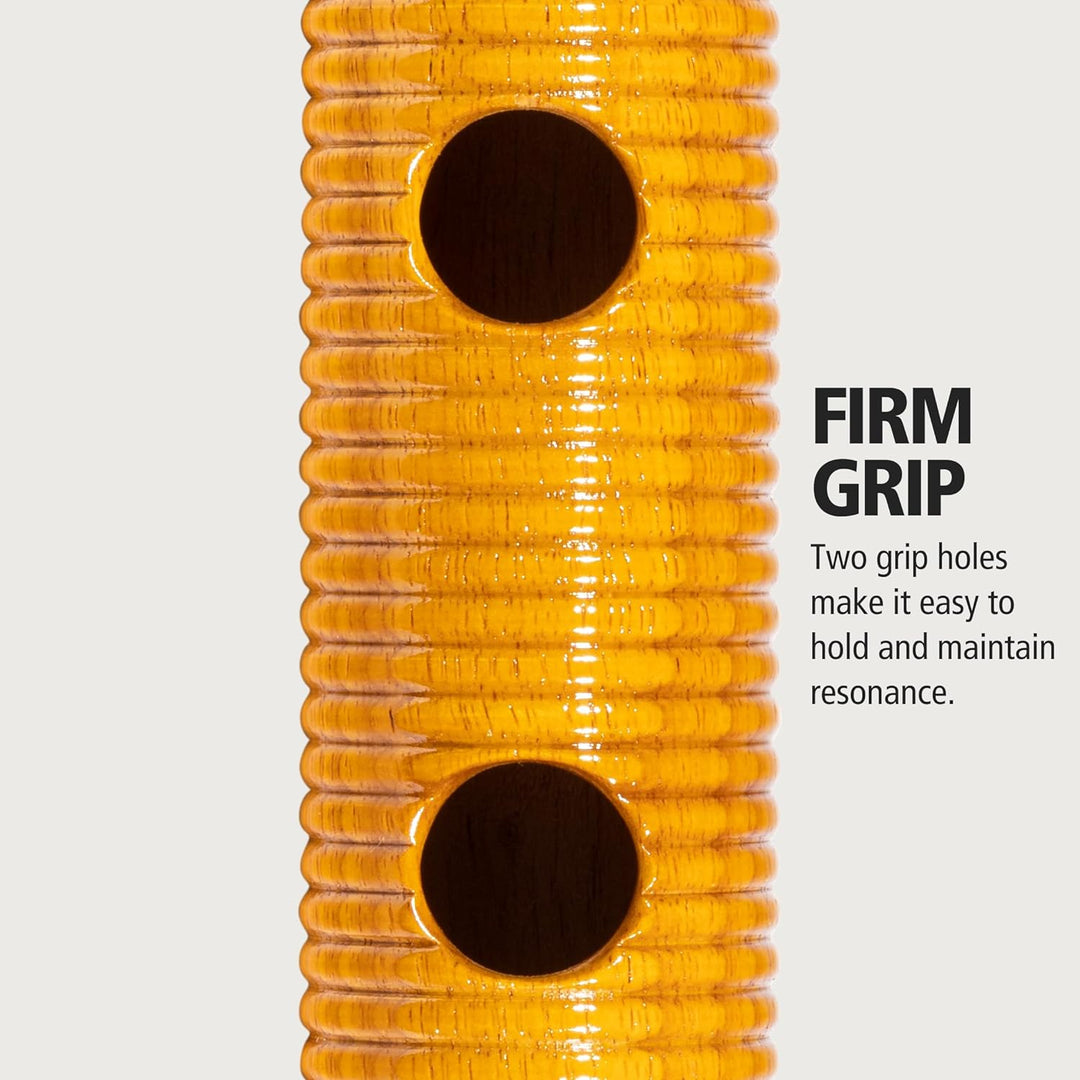 Meinl Percussion GU1AM Wood Guiro, bernstein