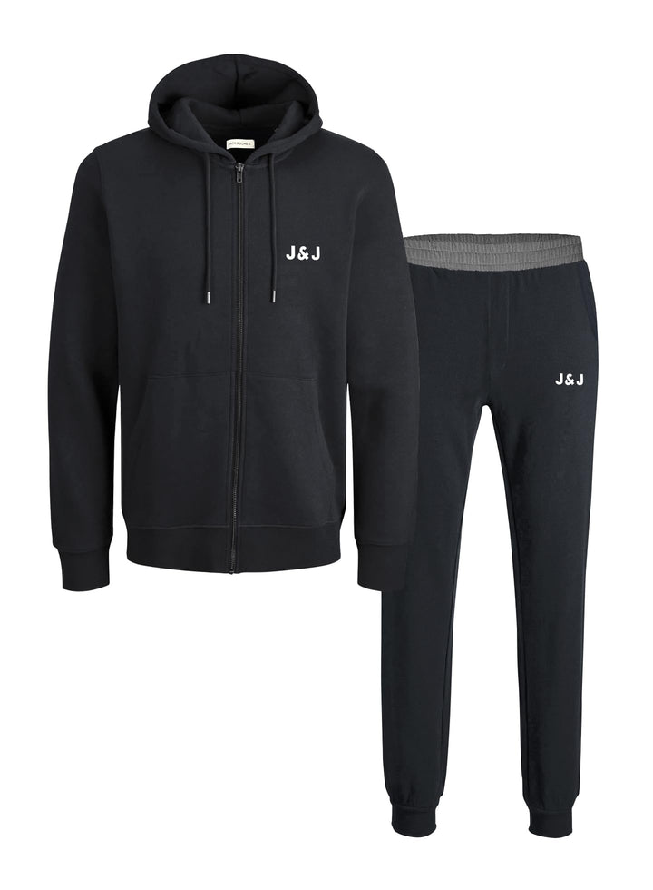 JACK & JONES Herren Jaclounge Set L Schwarz (Black), L Schwarz (Black)