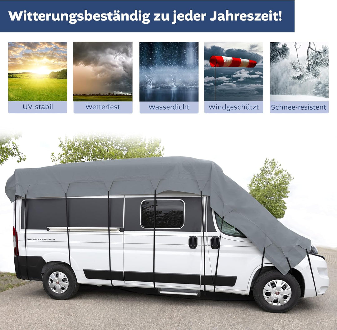Dachschutzplane für Wohnmobile | UV-resistente Schutzhülle für ihren Camper | wasserdichte Abdeckpla