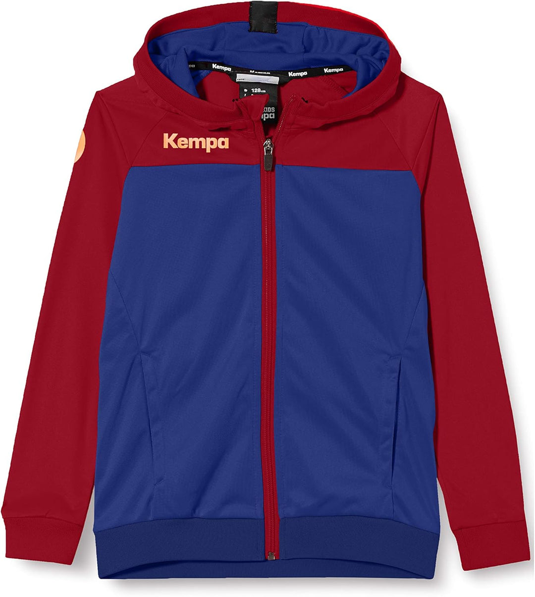 Kempa Herren Prime Multi Jacke XL deep blau/deep rot, XL deep blau/deep rot