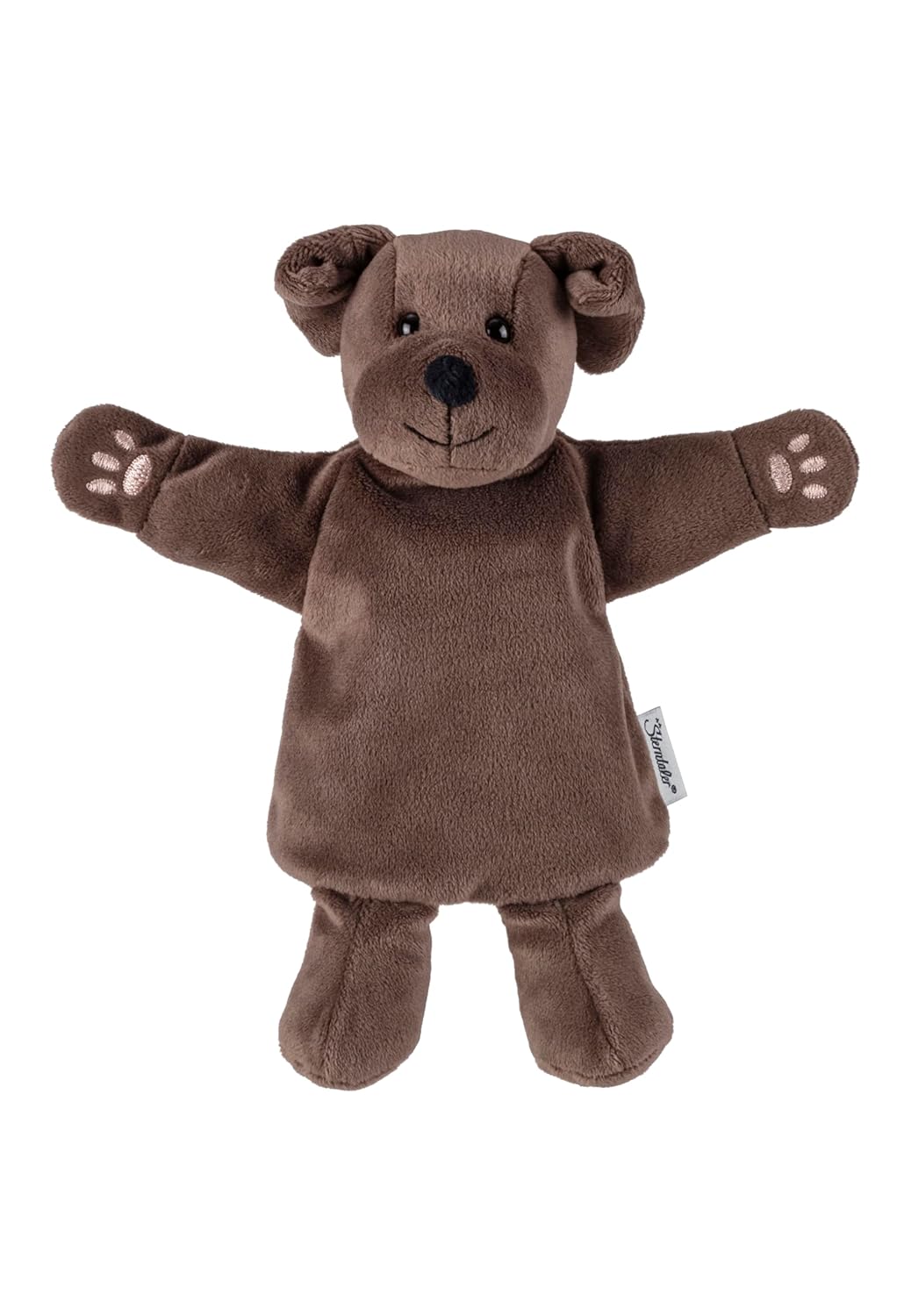 Kinder Handpuppe Hund, weiches Spielzeug für Kasperle Theater, erstes Rollenspiel und zum Geschichte