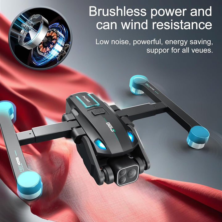 OBEST GPS Drohne mit Einstellbarer Kamera 4K, Faltbar RC Quadrocopter 36 Mins Lange Flugzeit, 360° H