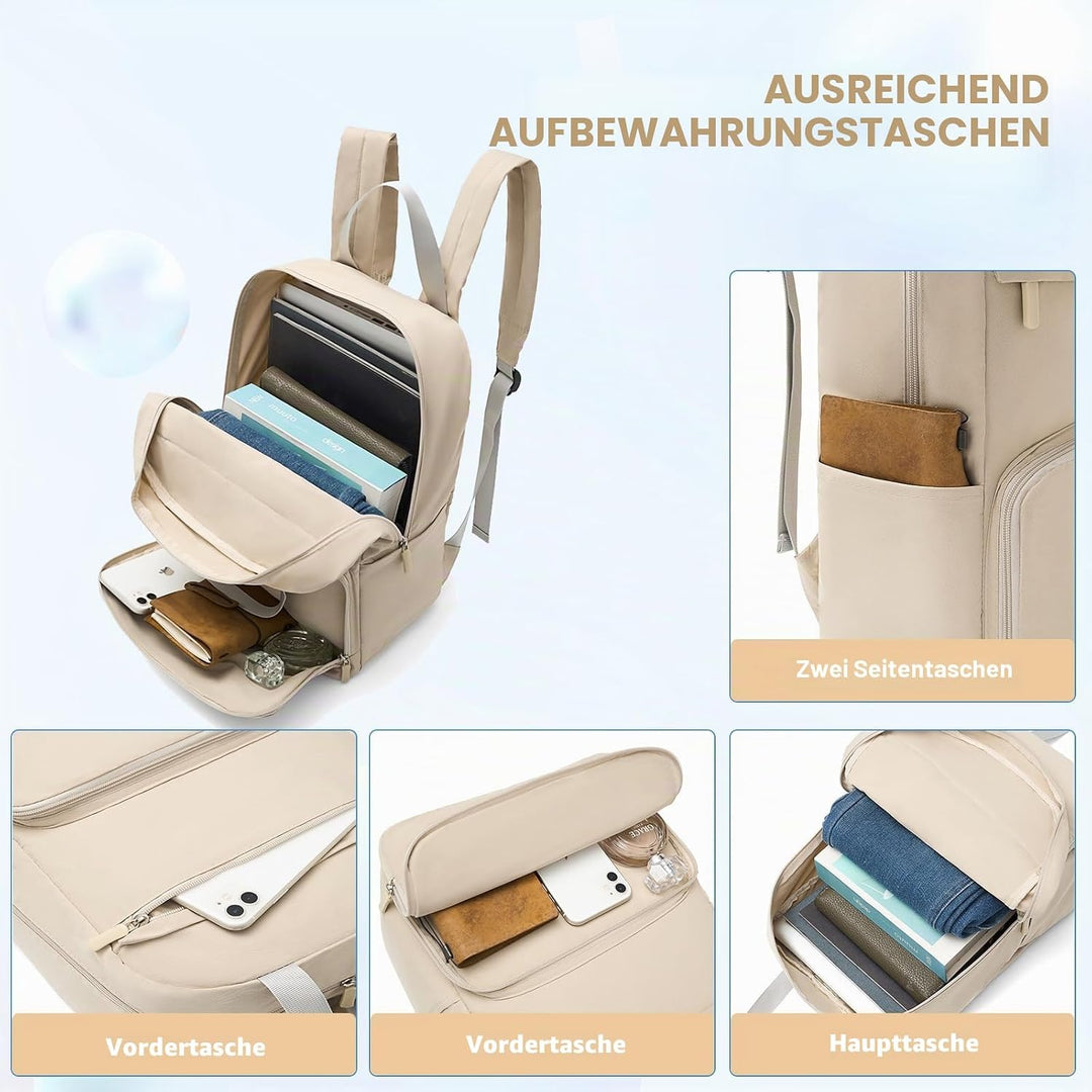 Faltbarer Handgepäck Rucksack 40x30x15cm British Airways Air France Ultraleicht Reiserucksack 20L Ul
