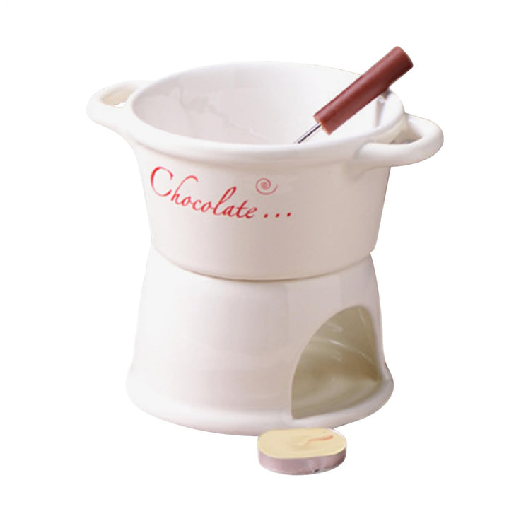 Generisch Schokoladen Fondue Tasse | Keramik Zum Schmelzen,Fondue Tassen Set Für Schmelzende Schokol