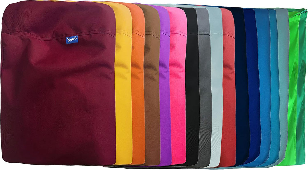Bruni Classico Sitzsack-Bezug ohne Füllung - Wechselhülle (M, Bordeaux) Medium Bordeaux, Medium Bord