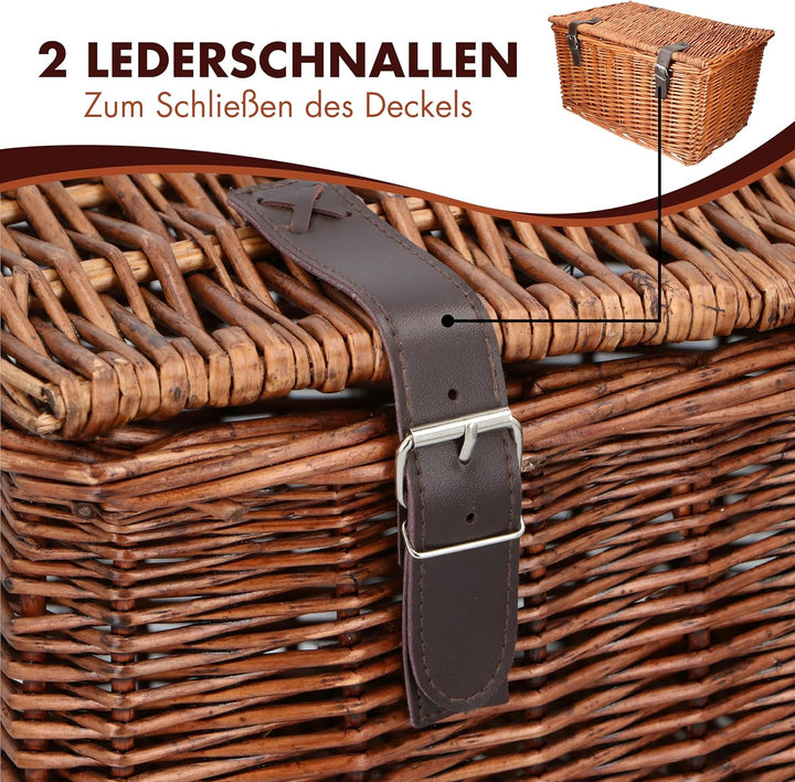 Bicycle Gear - Weidenkorb für Fahrrad,
