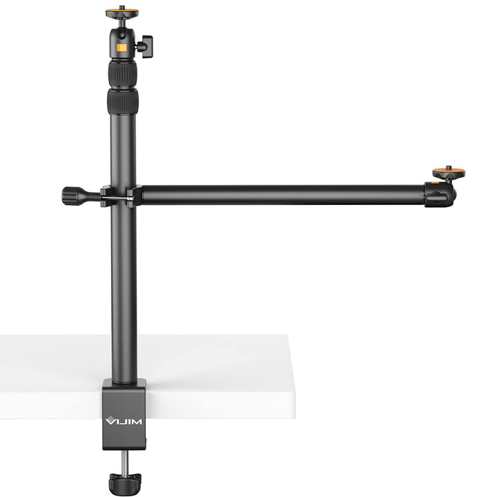 Kamera Tischhalterung, ULANZI LS02 Kamera Tischstativ, 44cm-105cm Einstellbar, Overhead Stativ für S