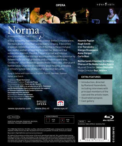 Vincenzo Bellini - Norma, Blu-ray
