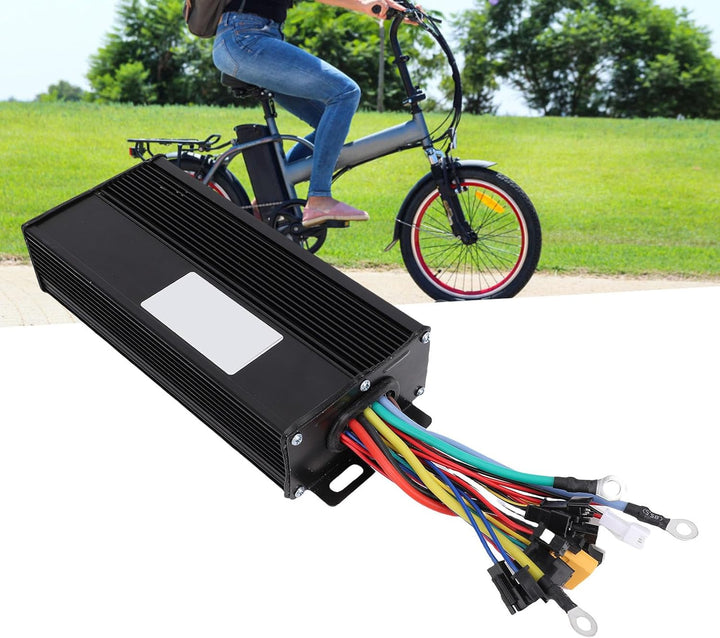 BuyWeek E-Bike Brushless Motor Controller Kit, 36V 48V 1500W 2000W 40A 3 Modus Sinuswellen Motor Reg