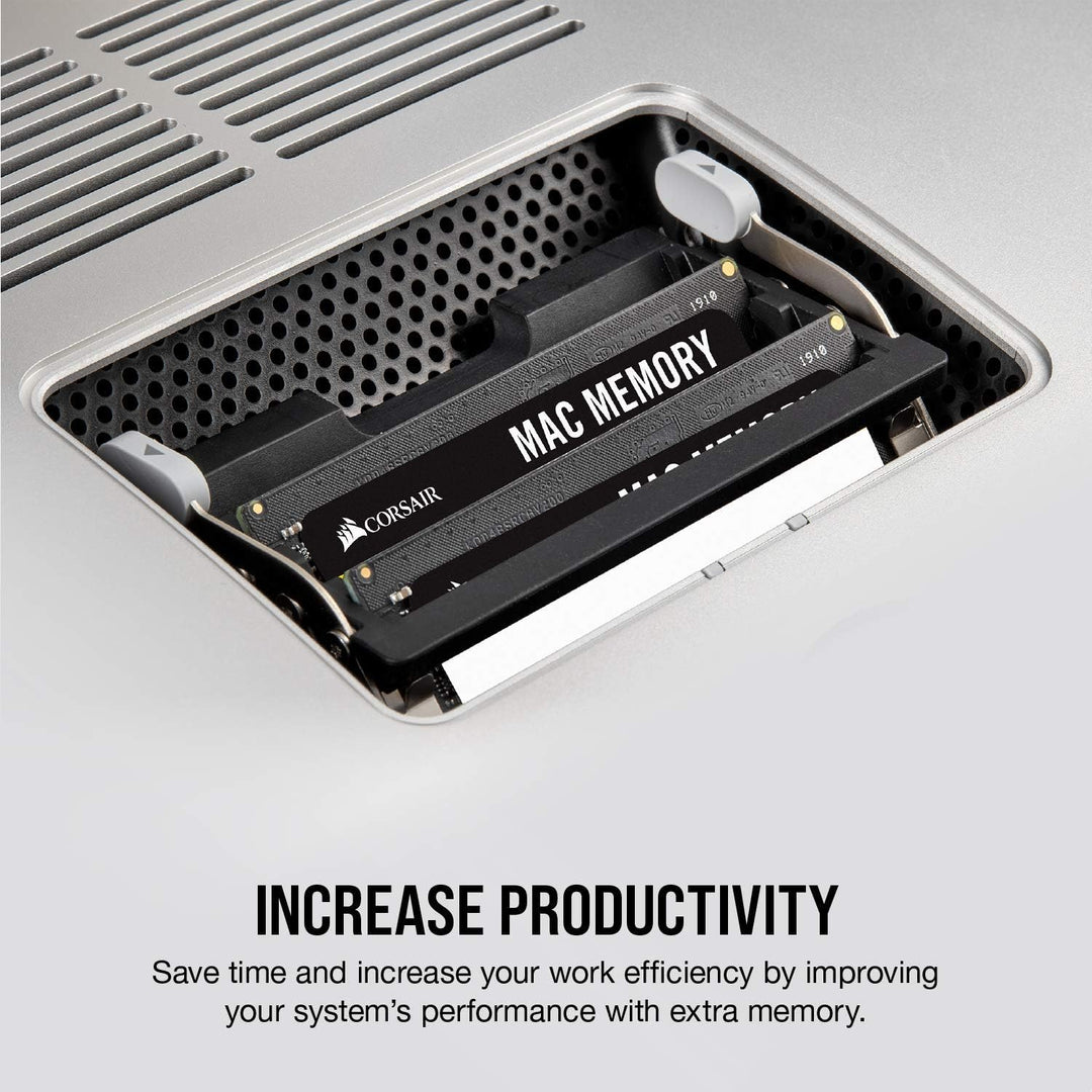 Corsair Mac Memory SODIMM 8GB (2x4GB) DDR3 1066MHz CL7 Speicher für Mac-Systeme, Apple-Qualifiziert