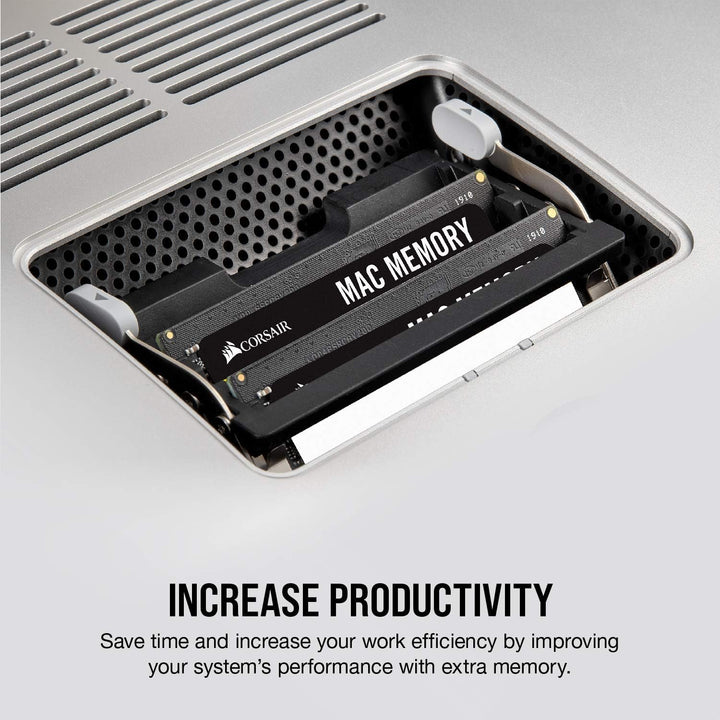 Corsair Mac Memory SODIMM 8GB (2x4GB) DDR3 1066MHz CL7 Speicher für Mac-Systeme, Apple-Qualifiziert