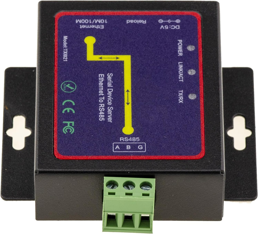 KALEA-INFORMATIQUE RS485-zu-Ethernet-Konverter, 10/100-Access-Point für serielle RS-485-Verbindung,