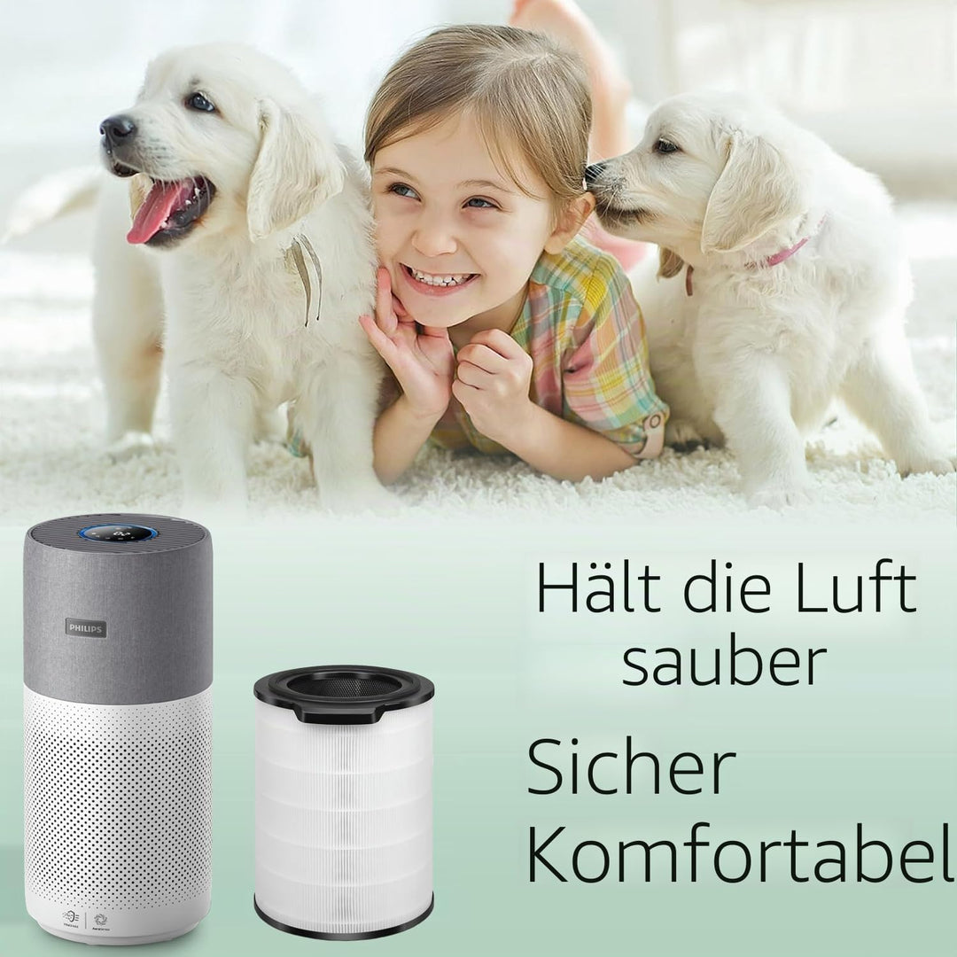 FY3430/30 Ersatz HEPA Filter Kompatibel mit Philips Luftreiniger 3000i Serie AC3033 AC3036 AC3055 un